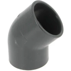 CEPEX Coude PVC Pression Femelle-femelle 45° Ø63