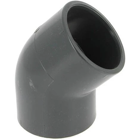 CEPEX Coude PVC Pression Femelle-femelle 45° Ø63 3 CEPEX Coude PVC Pression Femelle-femelle 45° Ø63