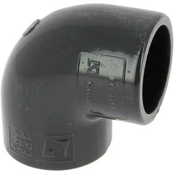 CEPEX Coude PVC Pression Femelle-femelle 90° Ø32