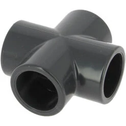 CEPEX Croix PVC Pression Femelle Ø32 90°