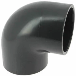 CEPEX Coude PVC Pression Femelle-femelle 90° Ø90