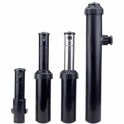 TORO Arroseur T5 Inox Escamotable - Emergence De 12,7 Cm - Secteur Réglable 40 à 360° - Portée 7,6 à 15,2m - RapidSet