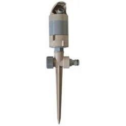 JARDIBRIC Arroseur Rotatif Turbine De Surface 2 Jets Sur Pic Passant