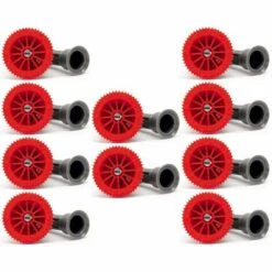 GLOBAL NETWORK Diffuseurs De Buses D'arrosage. CHAMP D'APPLICATION 3.00 METRES. Angle D'irrigation REGULABLE 0 à 360 Degrés. Filetage Femelle Compatible Avec Hunter, Rain Bird, Irritrol, Krain, Signature. Pack 10 Buses Haute Qualité