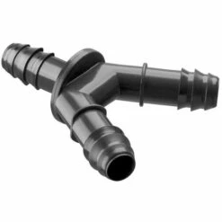 ABRISA Raccord Cannelé Y 2 Voies Ø16mm