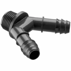 ABRISA Raccord Cannelé Y 2 Voies Ø16mm - Male 1/2 Pouce Pour Micro Irrigation