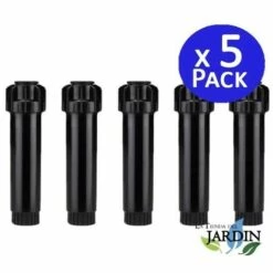 SUINGA 5 Unités X Diffuseur Arrosage Hunter PSU-02-10A. Arroseur Angle Réglable, Portée 3 Mètres..Filetage 1/2". Lève 5 Cm