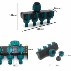 Triomphe Abreuvoir De Jardin, Entretien De La Pelouse, Un Robinet D'entrée Et De Sortie, Inverseur De Valve -Arrosage Enterré Soldes 31775135 5
