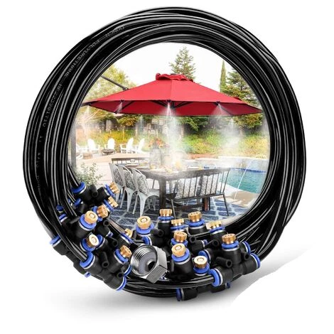 Triomphe Kit D'irrigation Goutte à Patio Misting Micro Flow Drip Kit With (8M) Jardin Brumisation Refroidissement Système D'arrosage Distribution Pour Trampoline De Serre Pour Waterpark 3 Triomphe Kit D'irrigation Goutte à Patio Misting Micro Flow Drip Kit With (8M) Jardin Brumisation Refroidissement Système D'arrosage Distribution Pour Trampoline De Serre Pour Waterpark