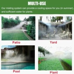 Triomphe Kit D'irrigation Goutte à Patio Misting Micro Flow Drip Kit With (8M) Jardin Brumisation Refroidissement Système D'arrosage Distribution Pour Trampoline De Serre Pour Waterpark 9 Triomphe Kit D'irrigation Goutte à Patio Misting Micro Flow Drip Kit With (8M) Jardin Brumisation Refroidissement Système D'arrosage Distribution Pour Trampoline De Serre Pour Waterpark -Arrosage Enterré Soldes 31775195 3