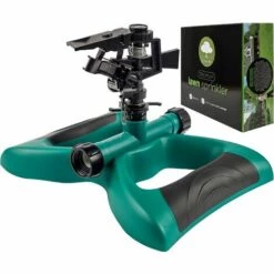 ABCRITAL Arroseur De Jardin Système D'Irrigation De Pelouse Arroseur De Pelouse Rotatif À 350 Degrés Arroseurs Automatiques D'Eau De Jardin