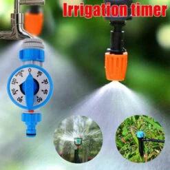 ABCRITAL Ordinateur D'Irrigation Horloge D'Irrigation Automatique Couvercle De Minuterie D'Eau Et Programmes D'Irrigation Numériques -Arrosage Enterré Soldes 34208825 5