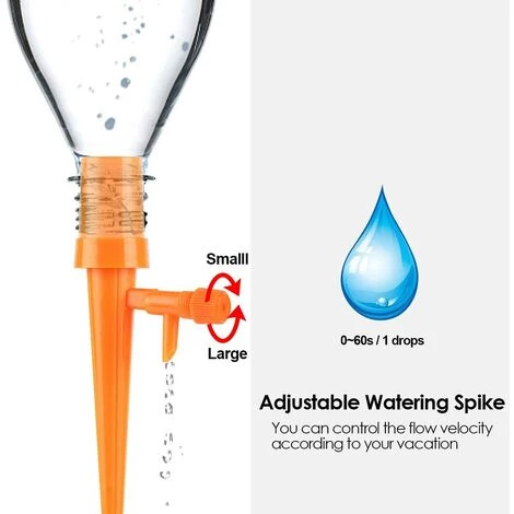TRIOMPHE 12pcs Arrosage Plantes Automatique DIY, Système D'Irrigation Distributeur Arrosager Plantes, Fleurs, Bonsaï, Kit D'Arrosage Intérieur Extérieur Jardinage 5 TRIOMPHE 12pcs Arrosage Plantes Automatique DIY, Système D'Irrigation Distributeur Arrosager Plantes, Fleurs, Bonsaï, Kit D'Arrosage Intérieur Extérieur Jardinage – Image 3