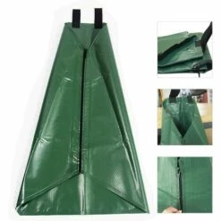 ABCRITAL Paquet De 1 Sacs D'Arrosage Pour Arbres, Sac D'Arrosage De Jardin, Sac D'Arrosage À Libération Lente De 20 Gallons Pour Arbres, Sac D'Irrigation Pour Arbres En Pvc Durable Avec Fermeture À Glissière, Temps De Libération De 5 À 8 Heures -Arrosage Enterré Soldes 38710042 5