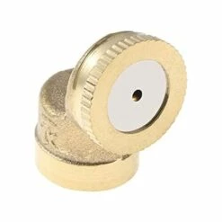 ECHOO Buse De Brumisation En Laiton, 1/4" G (12,5 Mm) - Filetage Femelle - Buses De Brumisation Pour Arroseurs De Jardin - Connecteur D'irrigation (1 Trou)