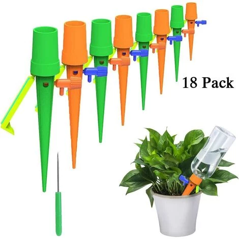 ECHOO 18Pcs Irrigation Goutte à Goutte Kit, Arrosage Plantes Automatique Système Matériel D'irrigation Goutte à Goutte Pour Jardin Maison Intérieur Extérieur/Fleurs Du Parc 3 ECHOO 18Pcs Irrigation Goutte à Goutte Kit, Arrosage Plantes Automatique Système Matériel D'irrigation Goutte à Goutte Pour Jardin Maison Intérieur Extérieur/Fleurs Du Parc