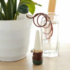 DONTODENT Système D'arrosage Des Plantes, Dispositif D'arrosage Automatique Des Vacances Des Plantes, Kits D'irrigation Goutte à Goutte Automatique, Outils De Jardin Créatifs Pour Arroser Les Pots D'arrosage Des Plantes à Fleurs De Vacances (2 Pièces)