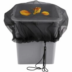 ALMI Lot De 3 Housses En Maille Pour Fûts De Pluie, Filets, Seaux De Collecte D'eau, Système De Collecte D'eau De Pluie, Kit De Baril De Pluie Pour Garder Les Débris Hors De La Pluie