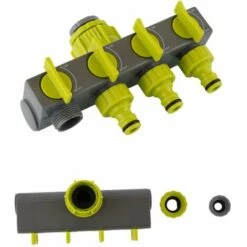 Arrosage Du Jardin Et Entretien Des Pelouses Robinet Standard Européen, Inverseur à Une Entrée Et Quatre Soupapes De Sortie, Inverseur De Jardin,HANBING -Arrosage Enterré Soldes 45479043 4