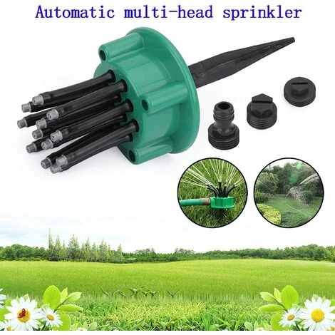 Arroseur Automatique Flexible à 360° Pour Jardin 10*9*9cm Fontainebleau Vert 5 Arroseur Automatique Flexible à 360° Pour Jardin 10*9*9cm Fontainebleau Vert – Image 3
