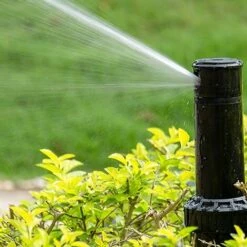 Arroseur De Jardin, Turbine Escamotable Arroseur Automatique De Gazon De Tête D'arrosage Automatique 15*5.5*5.5cm Fontainebleau 2Pcs Noir -Arrosage Enterré Soldes 47853652 3