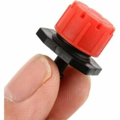 ECHOO 100PCS Goutteurs Irrigation Goutte à Goutte Dripper, Buses De Gicleurs Émetteur Jardin, Arrosage Goutte à Goutte Automatique 360° Réglable Pour Plante Serre Pelouse DIY -Arrosage Enterré Soldes 52470740 5