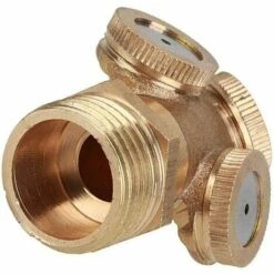 ECHOO 2 Pcs Buses D'Atomisation En Laiton, Buses D'Irrigation Agricole, Buses D'Atomisation D'eau De Jardin Avec Connecteur D'eau De Jardin, AdaptéEs à 3 Trous Et 4 Trous -Arrosage Enterré Soldes 52650499 3