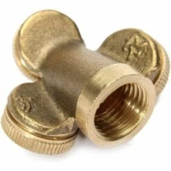 ECHOO 2 Pcs Buses D'Atomisation En Laiton, Buses D'Irrigation Agricole, Buses D'Atomisation D'eau De Jardin Avec Connecteur D'eau De Jardin, AdaptéEs à 3 Trous Et 4 Trous -Arrosage Enterré Soldes 52650499 5