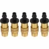 ECHOO 5pcs Réglable En Laiton Buse De Pulvérisation De Brumisateur Connecteur D'arrosage D'arrosage D'atomisation Respectueux De L'environnement Avec Conception De Réglage De Débit Pour L'irrigation D'arros -Arrosage Enterré Soldes 52650657 1