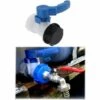 DENUOTOP Vanne Papillon De Rechange Pour Cuve IBC Jusqu’à 1000 L Ou Réservoir De Chasse D'eau, Avec Adaptateur Pour Bride DN50 (75 Mm, Polypropylène) -Arrosage Enterré Soldes 54158639 1