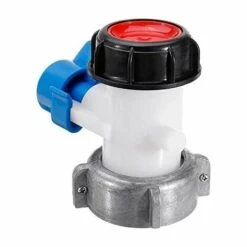 DENUOTOP Vanne Papillon De Rechange Pour Cuve IBC Jusqu’à 1000 L Ou Réservoir De Chasse D'eau, Avec Adaptateur Pour Bride DN40 (62 Mm, Aluminium) -Arrosage Enterré Soldes 54158643 3