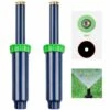 2 Turbines D'arrosage Escamotables Avec 360° Têtes D'arrosage,Macaron -Arrosage Enterré Soldes 54423616 1