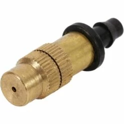 ENLENK 5pcs Réglable En Laiton Buse De Pulvérisation De Brumisateur Connecteur D'arrosage D'arrosage D'atomisation Respectueux De L'environnement Avec Conception De Réglage De Débit Pour L'irrigation D'arros -Arrosage Enterré Soldes 54995086 3