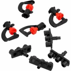 ENLENK Arroseur à Brume, 20Set Buse D'irrigation Pour Arroseur à Brume Tête D'arroseur Buse D'arrosage De Type G Buse D'atomisation Pour Arroseur Réfractif 180 ° Pour Tuyau 4/7 -Arrosage Enterré Soldes 54995101 3