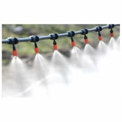 LUCKY-88 Ventilateur Et Brumisateur Extérieur Spray De Jardin Extérieur, Système De Refroidissement Par Atomisation, Kit D'irrigation Automatique 4,7 (tuyau 30 Mètres 4,7) -Arrosage Enterré Soldes 56329511 3