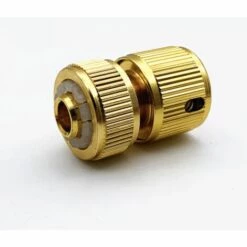 CHANCEY Laiton Raccord D'arrosage Rapides Pour Tuyau, Raccord D'Arrosage 1/2'' - Pack De 4,SEMAket,or