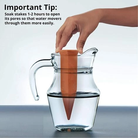 HKLFFJA Irrigation Goutte à Goutte Kit,Vacances En Céramique D'arrosage Automatique Pour Plantes Distributeur Arrosager Plantespour Pour Jardin Maison Intérieur Extérieur-Geometrische 6 HKLFFJA Irrigation Goutte à Goutte Kit,Vacances En Céramique D'arrosage Automatique Pour Plantes Distributeur Arrosager Plantespour Pour Jardin Maison Intérieur Extérieur-Geometrische – Image 4