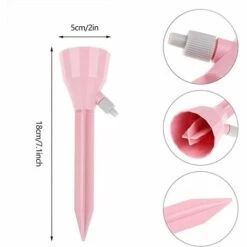 HKLFFJA Irrigation Goutte à Goutte Kit, Système D'arrosage Automatique Avec Valve Réglable Pour Plantes D'intérieur Et D'extérieur