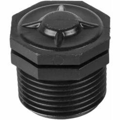 CYCLINGCOLORS Bouchon Mâle 1 1/4" PVC Plastique à Visser Tuyau Raccord Pulvérisateur Arrosage Capuchon