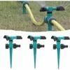 OUSUDELA 3 Pièces Arroseur Automatique à 360° Pour Pelouse, Arroseur Rotatif à Trois Bras, Arroseur Pour Pelouse Automatique Arrosage Système, Peut Être Utilisé Pour Jardin Et L'Irrigation Pastorale -Arrosage Enterré Soldes 58338329 1