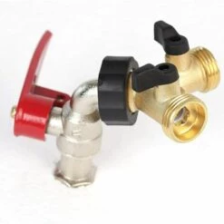 AOUGO Kanana 2-voies Y-Distributeur Pour Zulaufschläuche, 3/4 Pouces Pour Connexion De 2 Appareils (YV03) -Arrosage Enterré Soldes 58574987 5