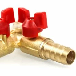 MACARON Connecteur De Tuyau 3 Voies Séparateur, Alliage De Laiton Et De Zinc, 10 Mm Valve à Bille Pour Eau, Huile Et Gaz Pour Arrosage De Jardin(1 Pièce)LO-Ron -Arrosage Enterré Soldes 58677696 4