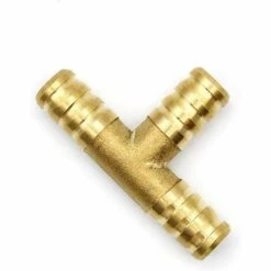 MACARON Connecteur En Laiton À 3 Voies Connecteur D'Extension De Tuyau Connecteur De Tuyau D'Arrosage Connecteur De Tuyau D'air Comprimé Connecteur De Tuyau De Carburant T-Pièce(4 Pièces 10mm)LO-Ron -Arrosage Enterré Soldes 58677713 3