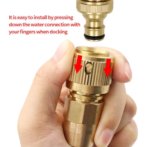 MACARON Raccord De Tuyau Extensible Adaptateur Tuyaux En Laiton LO-Ron 6 MACARON Raccord De Tuyau Extensible Adaptateur Tuyaux En Laiton LO-Ron – Image 4