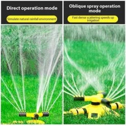 Kueatily Couverture De Grande Surface Pulvérisateur D'arrosage Automatique 360 ​​Gicleurs De Jardin Rotatifs Nouvelle Eau -Arrosage Enterré Soldes 58685718 3