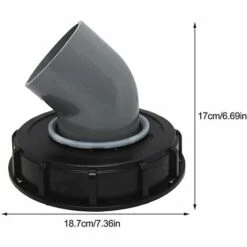 Kueatily Couvercle De Réservoir IBC Couvercle Réservoir D'eau Bouchon De Réservoir Lavable En Nylon Ibc Filtre Avec Couvercle Pour IBC -Arrosage Enterré Soldes 58685842 3