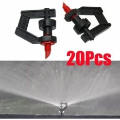 TINOR 20pcs 360 Degrés G De Type Gicleurs Rotatifs De Réfraction, Réfractent économiseurs D'eau Atomiseur Buse Arroseur Têtes Arroseur De Jardin Pelouse Tête De Pulvérisation -Arrosage Enterré Soldes 59145758 3