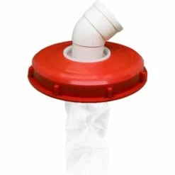 DECKON Couvercle Filtre À Eau De Pluie, Filtre IBC En Nylon Lavable, Couvercle De Filtre De Couvercle IBC Couvercle De Filtre 163mm / 245mm Pour Réservoir D'eau De Pluie IBC