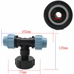 MONLY Adaptateur De Réservoir IBC S60X6 Pour Réservoir D'eau IBC 25 Mm -Arrosage Enterré Soldes 59952487 5