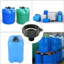MONLY Adaptateur IBC S60 Connexion à Vis Pour Réservoir D'eau IBC 2 Pouces Par 3/4 Pouces -Arrosage Enterré Soldes 59952522 4